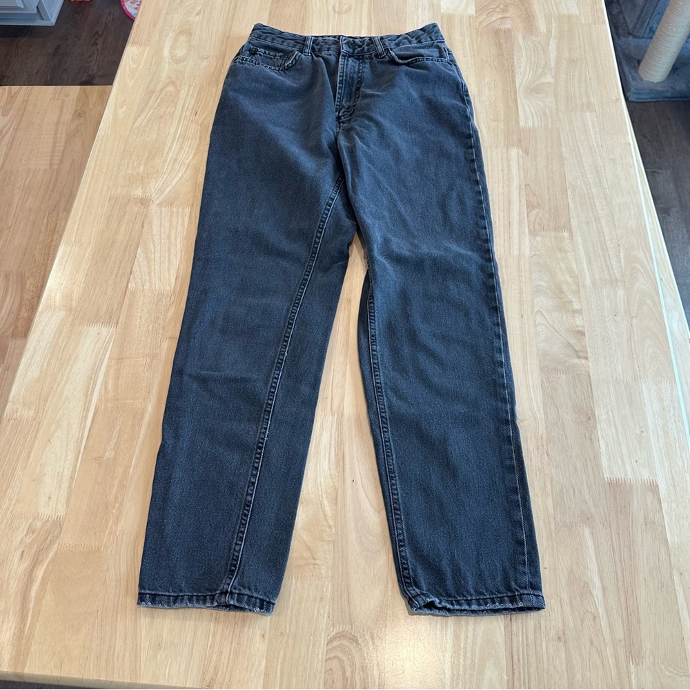 BDG Black Wash Mom Jeans